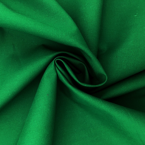 100% Cotton Fabric Dark Green